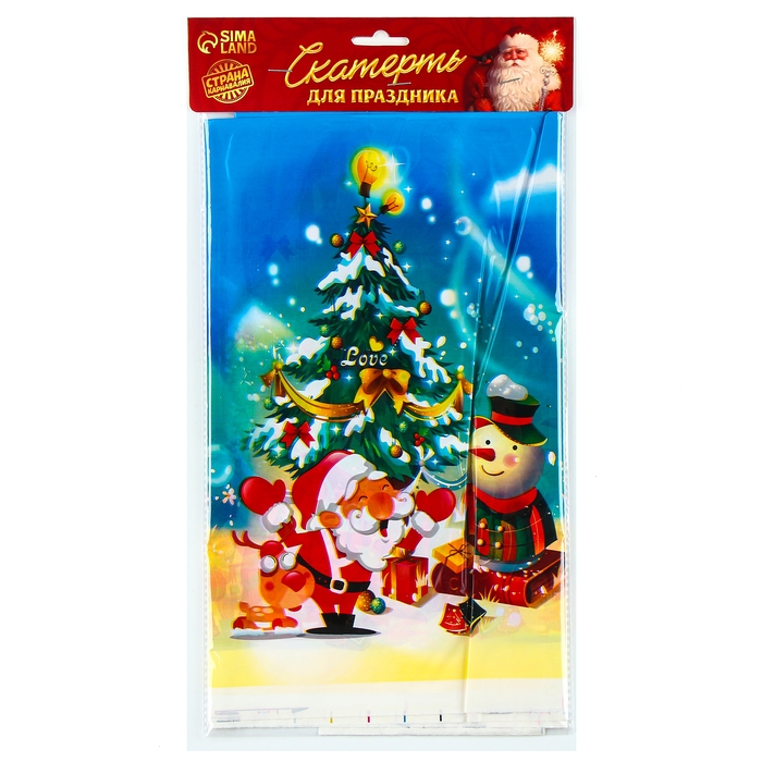 Скатерть &laquo;Новогодний праздник&raquo;, 108х180 см