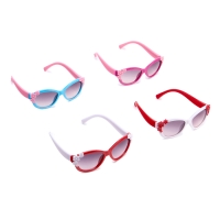 Очки солнцезащитные детские "OneSun", uv 400, 13.3 х 12 х 4 см, линза 3.2 х 4.5 см, микс Очки солнцезащитные детские "OneSun", uv 400, 13.3 х 12 х 4 см, линза 3.2 х 4.5 см, микс