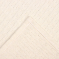 Полотенце "Доляна" цв. белый 35х60 см, 100% хл, крупная вафля 220 г/м2