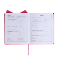 Дневник школьный для 1-11 классов, БОСС ШПИЦ, твёрдая обложка с поролоном, искусственная кожа, фигурная вырубка, ляссе, универсальная шпаргалка, 48 листов, блок 80г/м2