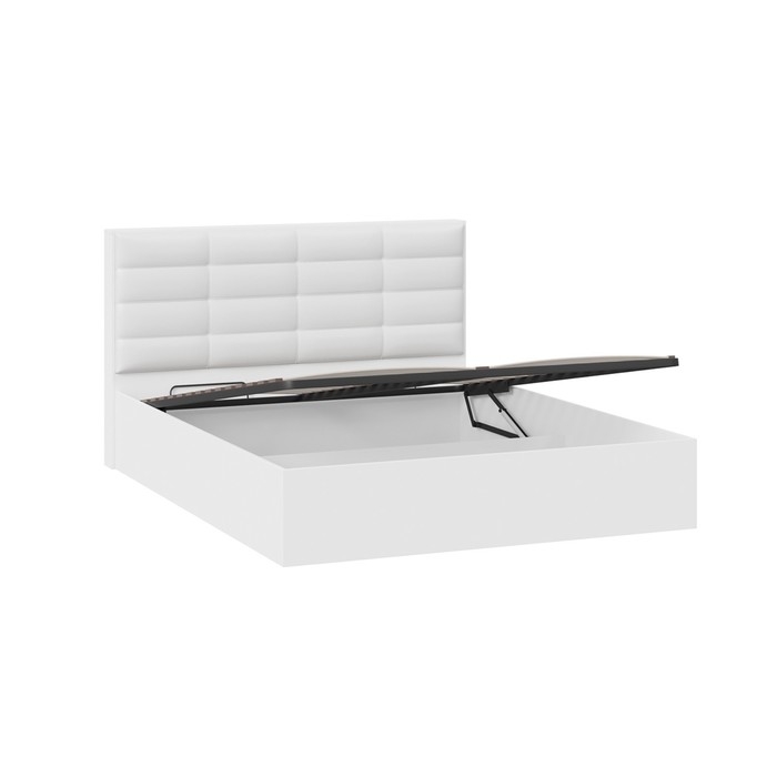 Кровать Агата с ортопедическим основанием и ПМ 1600х2000 белая Кровать Агата с ортопедическим основанием и ПМ 1600х2000 белая