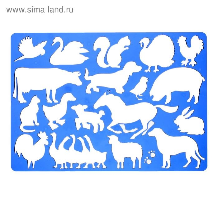 Трафарет для рисования, Koh-I-Noor Трафарет для рисования, Koh-I-Noor "Ферма" 9820/02