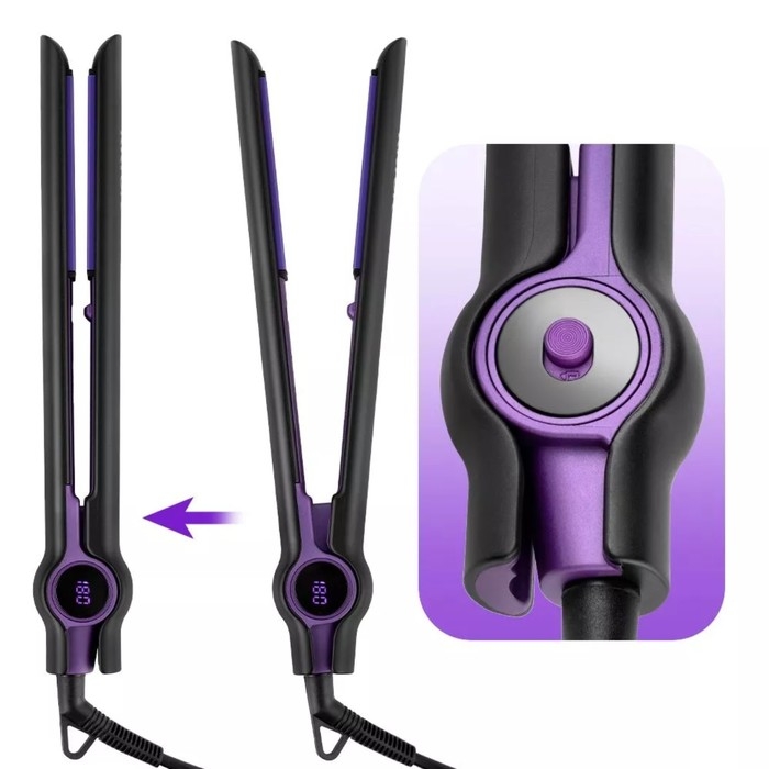 Выпрямитель Kitfort КТ-3267, керамическое покрытие, 36 Вт, до 220 &deg;С, чёрный