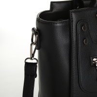 Сумка женская тоут, на молнии, цвет чёрный Сумка женская тоут, на молнии, цвет чёрный