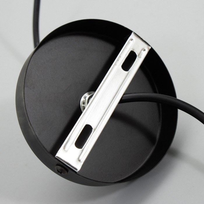 Светильник BayerLux 1244/1BK E27 40Вт черный 22х22х8,5-108 см