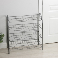 Этажерка для обуви, 66&times;28&times;70 см, цвет серый