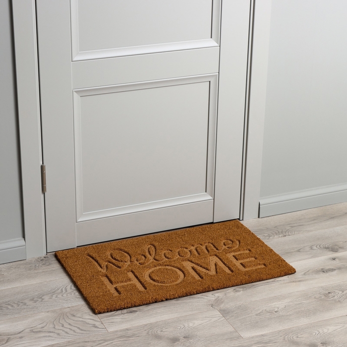 Коврик придверный LaDо́m, 45&times;75 см, кокосовое волокно