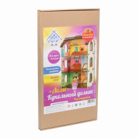 Деревянный домик с цветными обоями &laquo;Лоли&raquo;