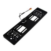 Рамка гос номера с камерой заднего вида, угол 170°, провод 6 м Рамка гос номера с камерой заднего вида, угол 170°, провод 6 м