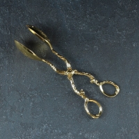 Щипцы для подачи «Рахат золото», h=22 см, цвет золотой Щипцы для подачи «Рахат золото», h=22 см, цвет золотой