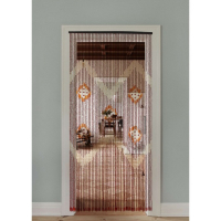 Занавеска декоративная деревянная, 90&times;195 см, 52 нити