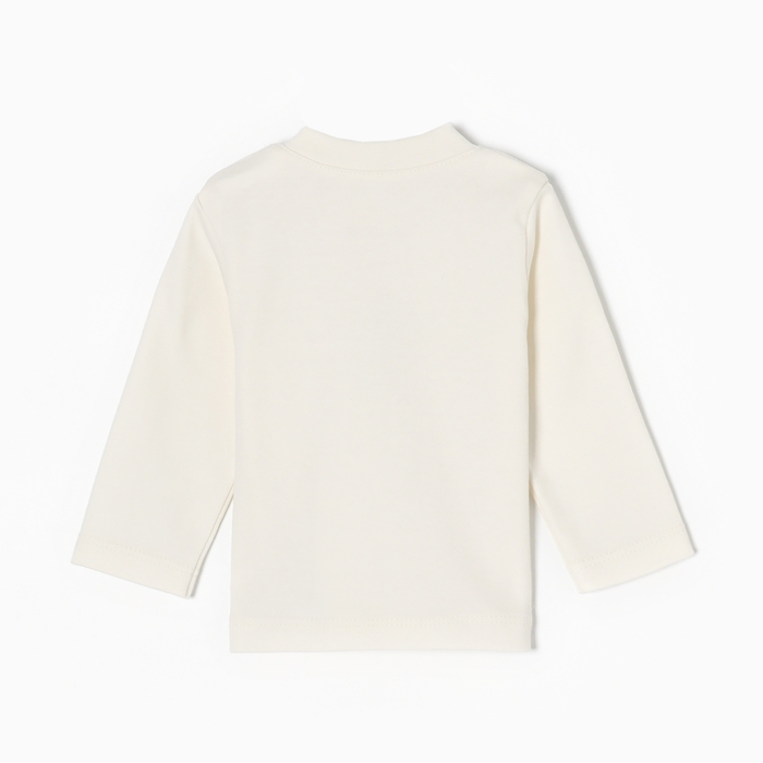 Футболка с дл. рукавом Крошка Я Little berry р. 92-98, молочный Футболка с дл. рукавом Крошка Я Little berry р. 92-98, молочный