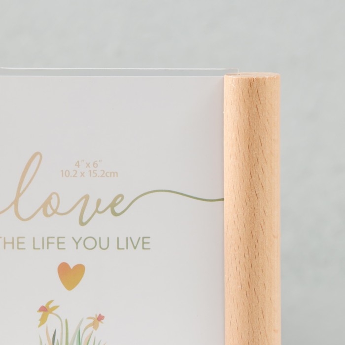 Фоторамка дерево на 1 фото 10х15 см Фоторамка дерево на 1 фото 10х15 см "Альвисс" 13,5х3,5х10,5 см