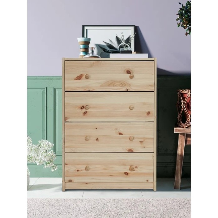 Комод RAST 4, 62х30х90, Массив сосны Комод RAST 4, 62х30х90, Массив сосны