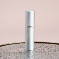 Флакон для парфюма, с распылителем, 10 мл, цвет серебристый Флакон для парфюма, с распылителем, 10 мл, цвет серебристый