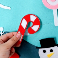 Набор для творчества &laquo;Ёлочка с подарками и сладостями&raquo; украшения на липучках