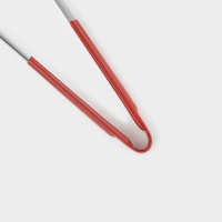 Щипцы кухонные Доляна «Яркость», 201 сталь, 28,5×4,5 см, цвет красный Щипцы кухонные Доляна «Яркость», 201 сталь, 28,5×4,5 см, цвет красный