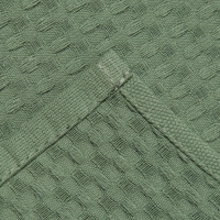 Новогодний подарочный набор Доляна "Чудес в новом году": хаки полотенце 35х60см, хл 100%, вафля 220г/м2