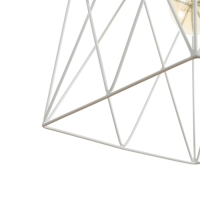 Светильник BayerLux "Сеть" 1х40Вт Е27 белый 22х22х21см