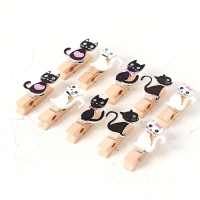 Набор декоративных прищепок &laquo;Кошечки&raquo; набор 10 шт.