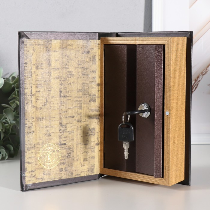 Сейф шкатулка книга "Джон Рокфеллер" 21х13х5 см