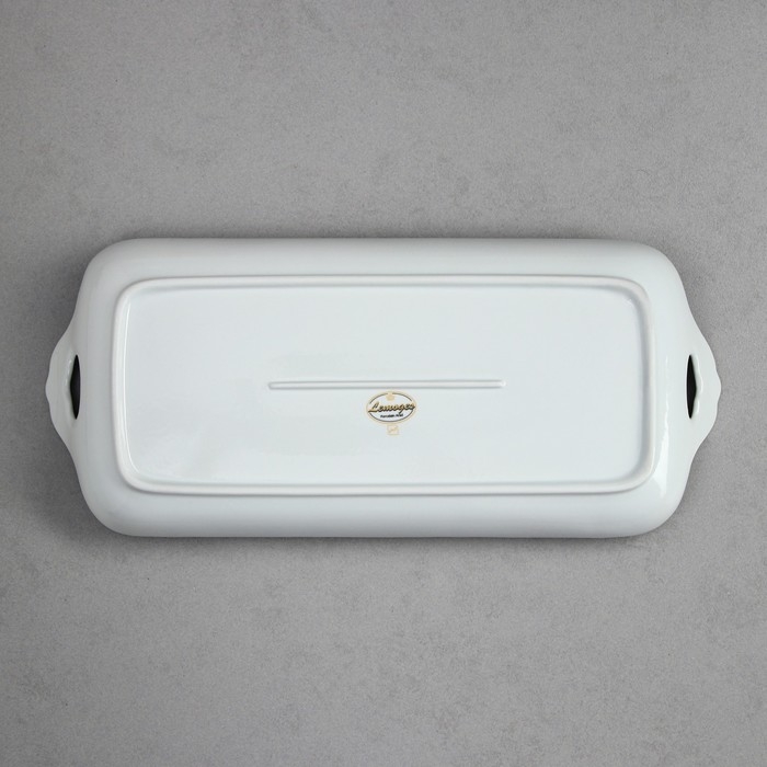 Блюдо «Рулёт», 38 см, фарфор, Иран Блюдо «Рулёт», 38 см, фарфор, Иран