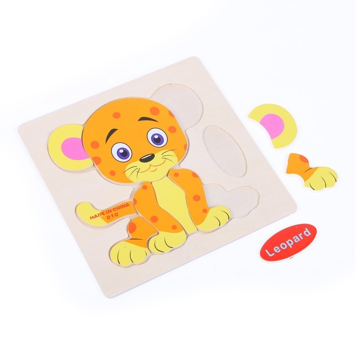 Рамки-вкладыши &laquo;Животные, насекомые&raquo; 15 &times; 15 &times; 0,5 см, МИКС