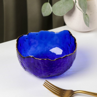 Салатник стеклянный «Вулкан», 380 мл, 13×6,5 см Салатник стеклянный «Вулкан», 380 мл, 13×6,5 см