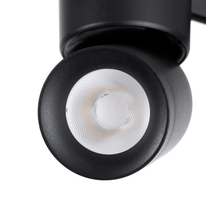 Светильник трековый SLIM Светильник трековый SLIM "Бочонок" LED 10Вт 3000K-6000К 48V CRI90 черный 6,3х6,3х14,5см