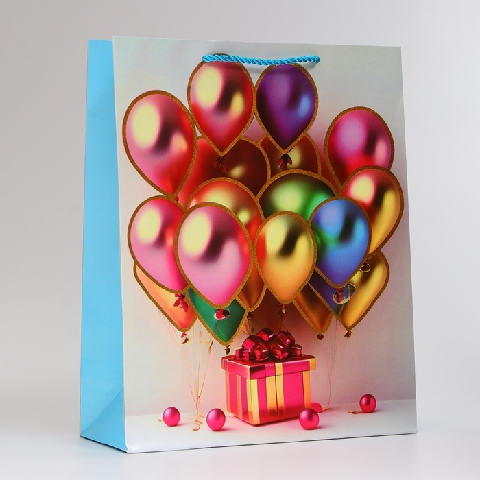 Пакет ламинированный «Букет», M 26 × 32 × 10 см Пакет ламинированный «Букет», M 26 × 32 × 10 см