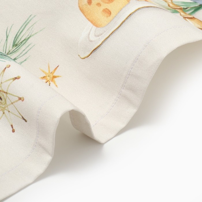 Набор столовый Spruce mood  скат.150х180см +/-3см с ВГМО, салф.40х40см-8 шт, 100%хл