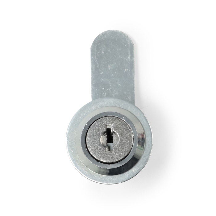 Замок почтовый ТУНДРА LC2, 17х16х50 мм, 2 английских ключа, хром Замок почтовый ТУНДРА LC2, 17х16х50 мм, 2 английских ключа, хром