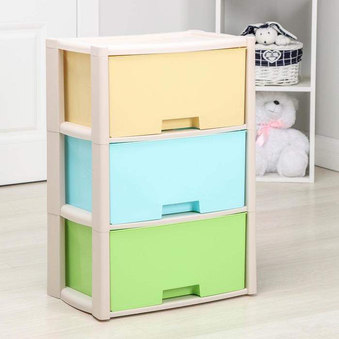 Комод 3-х секционный &laquo;Колорит&raquo;