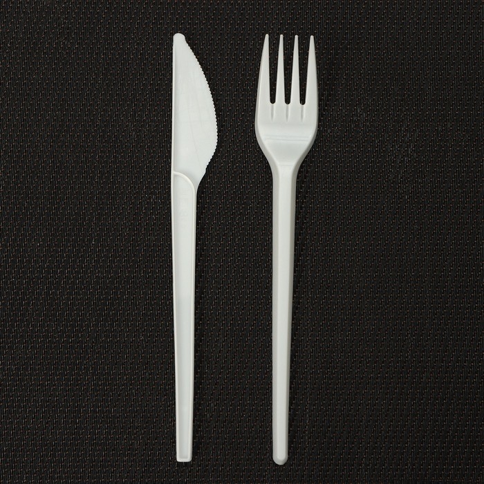 Набор пластиковой одноразовой посуды на 10 персон Не ЗАБЫЛИ! &laquo;На природу&raquo;