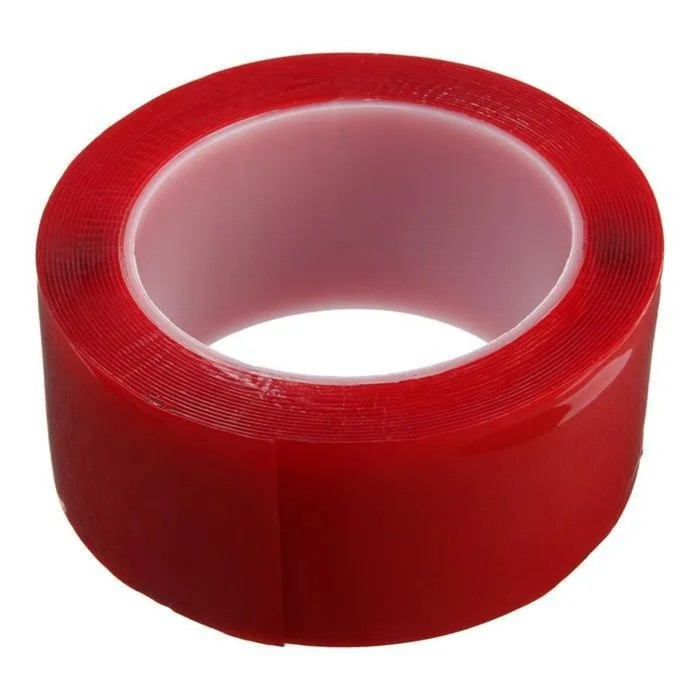 Клейкая лента TORSO, прозрачная, двусторонняя, акриловая, 50 мм х 5 м Клейкая лента TORSO, прозрачная, двусторонняя, акриловая, 50 мм х 5 м