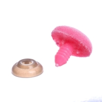 Носик винтовой с заглушкой, ворсистый, набор 5 шт., размер 1 шт: 1,9 × 1,5 см Носик винтовой с заглушкой, ворсистый, набор 5 шт., размер 1 шт: 1,9 × 1,5 см