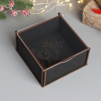 Новогодняя шкатулка "Кобра" 6х12х12 см