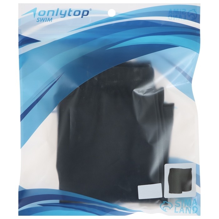 Плавки для плавания ONLYTOP, р. 48, цвет серый Плавки для плавания ONLYTOP, р. 48, цвет серый