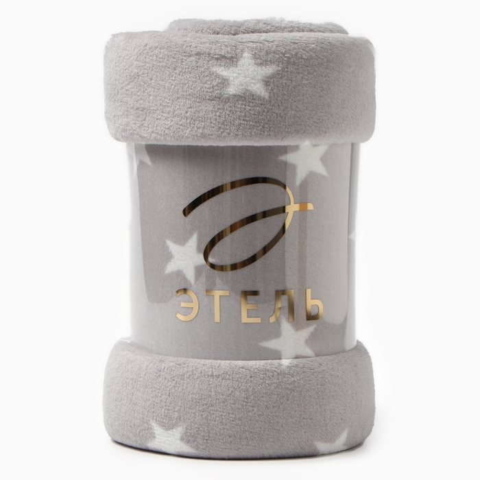 Плед Этель Плед Этель "Звезды" 200*220 см,100% п/э, корал-флис 220 гр/м2