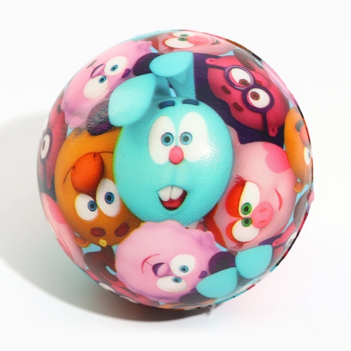 Мягкий мяч Смешарики &laquo;Друзья&raquo;, 6,3 см, МИКС