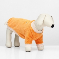 Свитер "Мандарин", велюр, размер XL (ДС 40, ОШ 33, ОГ 50 см), оранжевый Свитер "Мандарин", велюр, размер XL (ДС 40, ОШ 33, ОГ 50 см), оранжевый