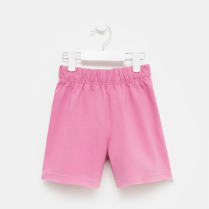 Костюм детский (футболка, шорты) MINAKU: Casual Collection цвет пудровый, рост 158 Костюм детский (футболка, шорты) MINAKU: Casual Collection цвет пудровый, рост 158