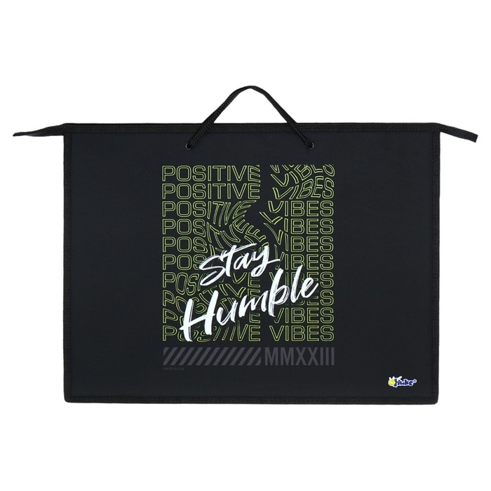 Папка для чертежей и рисунков А3 470x345x50 мм, с ручками, пластик/текстиль, молния сверху, ПР 3 -20, Папка для чертежей и рисунков А3 470x345x50 мм, с ручками, пластик/текстиль, молния сверху, ПР 3 -20, "На позитиве"