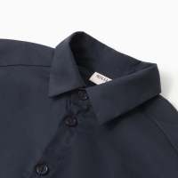 Рубашка для мальчика MINAKU: School Collection, цвет тёмно-синий, рост 164 см Рубашка для мальчика MINAKU: School Collection, цвет тёмно-синий, рост 164 см