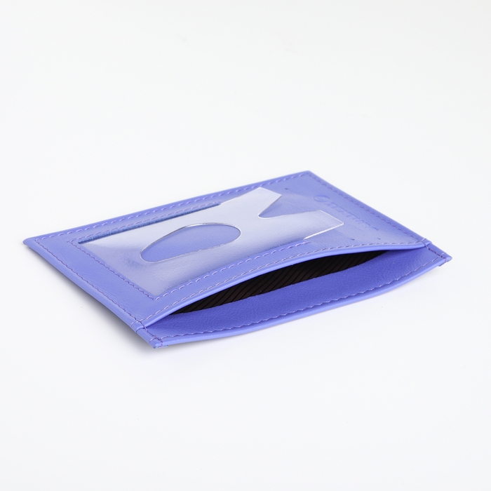 Картхолдер TEXTURA, цвет лиловый