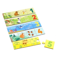 Пазлы «Счёт и логика для малышей» Пазлы «Счёт и логика для малышей»