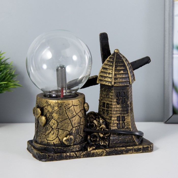 Плазменный шар Плазменный шар "Мельница" МИКС 13х8х19 см RISALUX