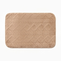 Коврик для ванной Этель "Узор", цв. бежевый, 40х60 см Коврик для ванной Этель "Узор", цв. бежевый, 40х60 см