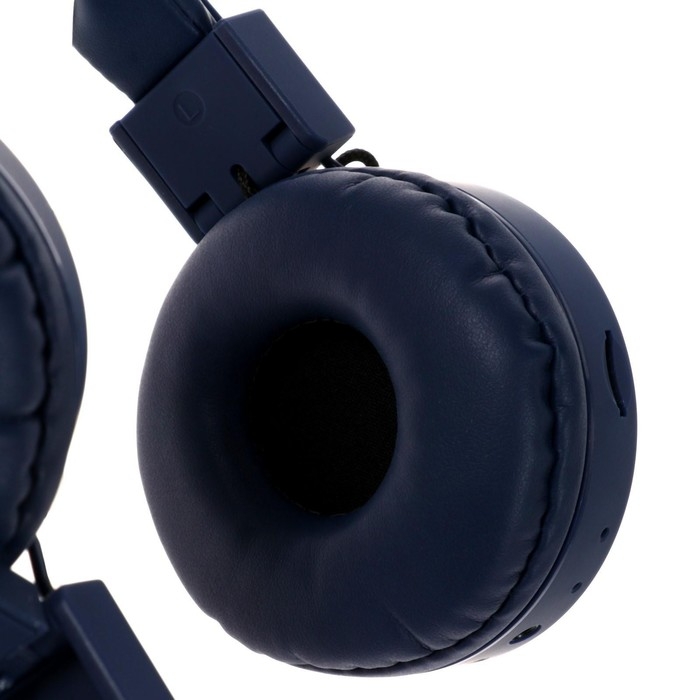 Наушники Hoco W25, беспроводные, накладные, BT5.0, 300 мАч, микрофон, синие Наушники Hoco W25, беспроводные, накладные, BT5.0, 300 мАч, микрофон, синие