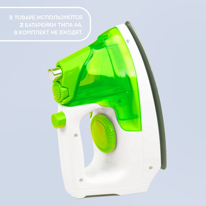 Утюг &laquo;Мини-дом&raquo;, свет, звук, распыляет воду